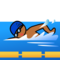 Person Swimming - Medium Black emoji on Emojidex